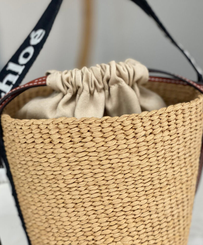 Chloe Small Woody Basket Black